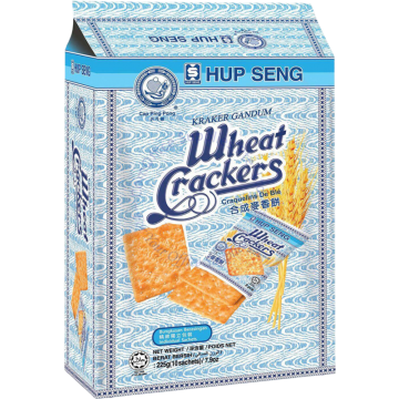HUP SENG CRACKERS (22.5Gx10s) - WHEAT