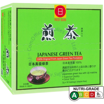 RED SUN JAPAN GREEN TEA (2Gx50s)