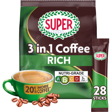 SUPER 3-IN-1 COFFEE - RICH (15Gx28s)
