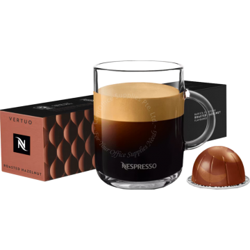 NESPRESSO VERTUO COFFEE CAPSULE (10s) - ROASTED HAZELNUT