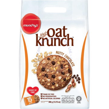MUNCHY'S OAT KRUNCH CRACKERS 390G (15s) - NUTTY CHOCOLATE