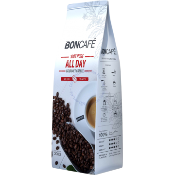 BONCAFE WHOLE BEAN COFFEE 200G - ALL DAY