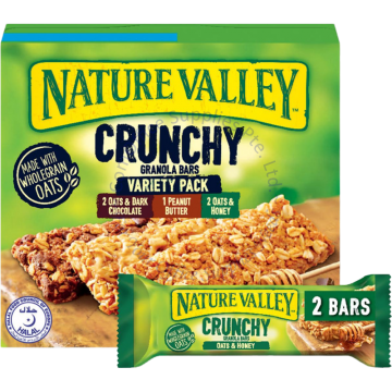 NATURE VALLEY CRUNCHY GRANOLA BARS 210G (5s) - VARIETY