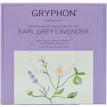 GRYPHON TEA (3Gx10s) - EARL GREY LAVENDER