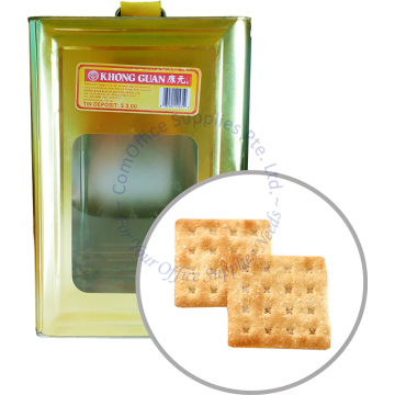 KHONG GUAN BISCUIT - SQUARE PUFF / SUGAR CRACKER (100s)