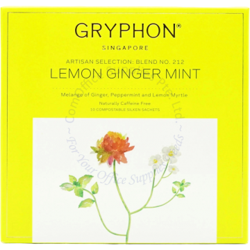 GRYPHON TEA (3Gx10s) - LEMON GINGER MINT