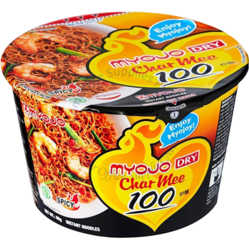 MYOJO DRY INSTANT BOWL NOODLES 89G - CHAR MEE