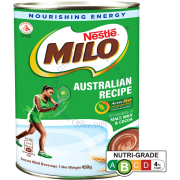 MILO MILK POWDER TIN 450G - AUSTRALIAN RECIPE