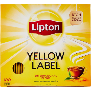 LIPTON TEA BAGS (100s) - ENVELOPED