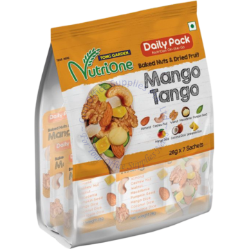 TONG GARDEN BAKED NUTS & DRIED FRUIT (28Gx7s) - MANGO TANGO
