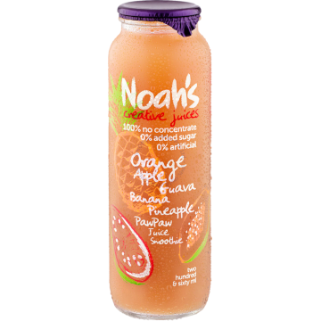 NOAH'S JUICE (260MLx12s) - ORANGE APPLE GUAVA BANANA PINEAPPLE PAWPAW