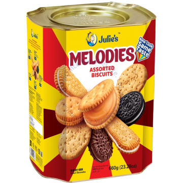 JULIE'S MELODIES ASSORTED BISCUITS 660G