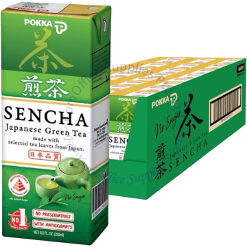 POKKA PACKET DRINKS (250MLx24s) - SENCHA JAPANESE GREEN TEA