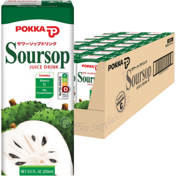 POKKA PACKET DRINKS (250MLx24s) - SOURSOP
