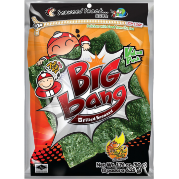 TAO KAE NOI BIG BANG GRILLED SEAWEED 50G - TOM YUM GOONG