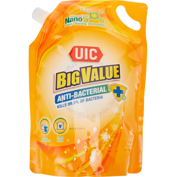UIC LIQUID DETERGENT REFILL 1.6KG - ANTI-BACTERIAL