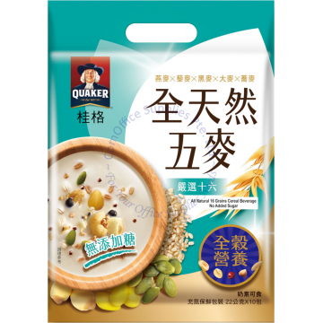 QUAKERS OATS CEREAL DRINK (22Gx10s) - ALL NATURAL 16 GRAINS
