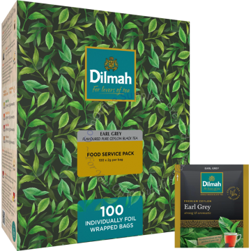 DILMAH PREMIUM ENVELOPED TEA BAGS (2Gx100s) - EARL GREY