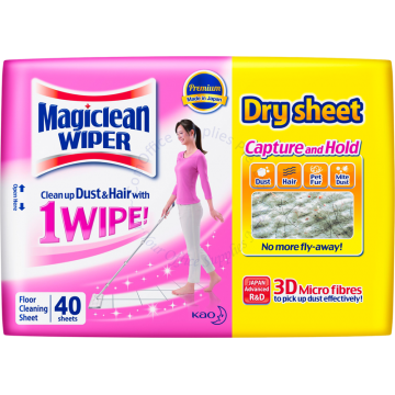 MAGICLEAN WIPER DRY SHEET (40s)