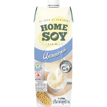 HOMESOY SOYA MILK 1L - UNSWEETENED