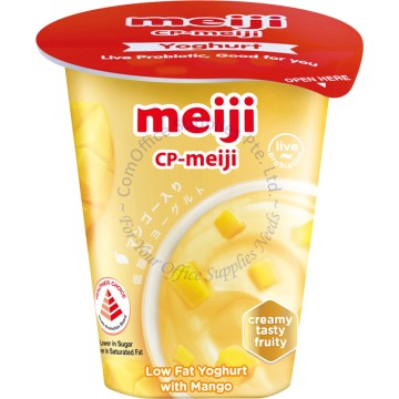 MEIJI LOW FAT YOGHURT 135G - MANGO