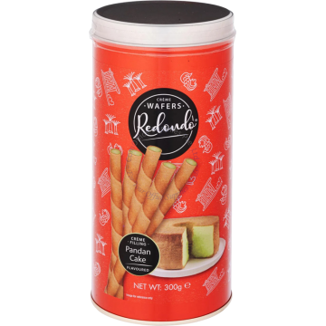 REDONDO CREME WAFERS 300G - PANDAN CAKE