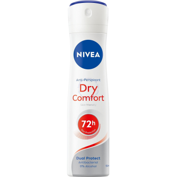 NIVEA DEODORANT SPRAY 150ML - DRY COMFORT