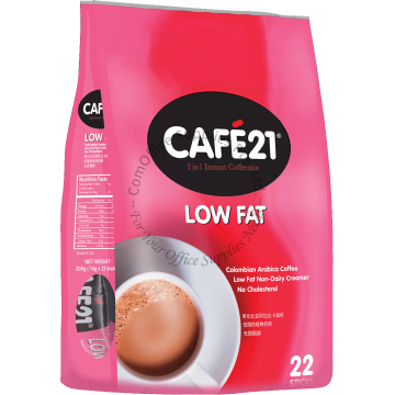 CAFE21 INSTANT COFFEEMIX 2-IN-1 (14Gx22s) - LOW FAT