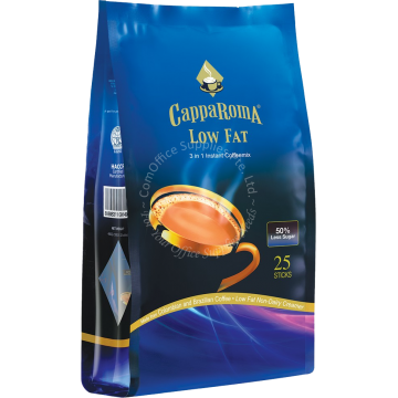 CAPPAROMA INSTANT COFFEEMIX 3-IN-1 (18Gx25s) - LOW FAT 50% LESS SUGAR