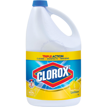 CLOROX BLEACH 4L - LEMON
