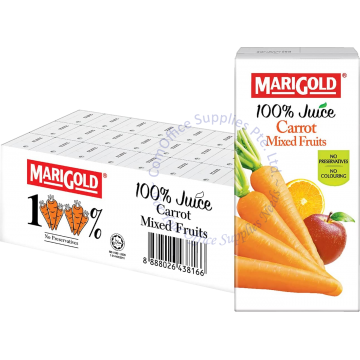 MARIGOLD 100% PACKET JUICE (200MLx24s) - CARROT