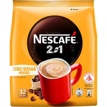 NESCAFE INSTANT COFFEE 2-IN-1 (9Gx30s) - ORIGINAL (ZERO SUGAR ADDED)