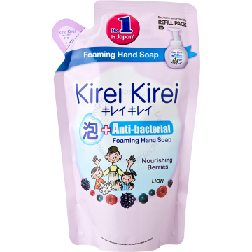 KIREI KIREI ANTI-BACTERIAL HAND SOAP REFILL 200ML - NOURISHING BERRIES