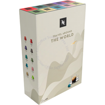 NESPRESSO COFFEE CAPSULE (100s) - TRAVEL AROUND THE WORLD