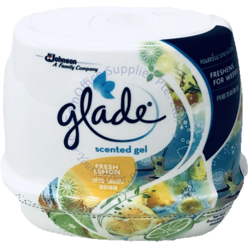 GLADE SCENTED GEL 180G - LEMON