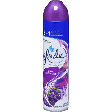 GLADE AEROSOL SPRAY 320ML - LAVENDER