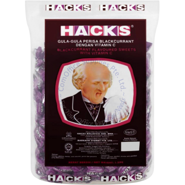 HACKS CANDY 1.5KG (EST. 400s) - BLACKCURRANT