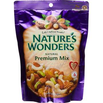 NATURE'S WONDERS - NATURAL PREMIUM MIX 380G