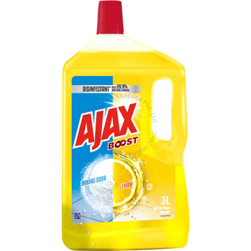 AJAX FABULOSO MULTI-PURPOSE CLEANER 3L - LEMON & BAKING SODA
