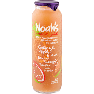 NOAH'S JUICE (260MLx12s) - ORANGE APPLE GUAVA BANANA PINEAPPLE PAWPAW