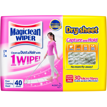 MAGICLEAN WIPER DRY SHEET (40s)