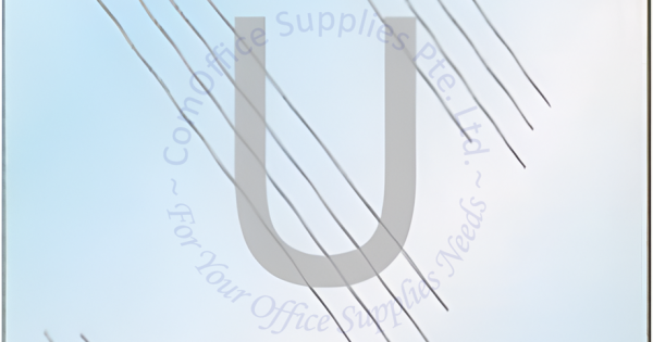 FOLDER U-SHAPE A4 CLEAR