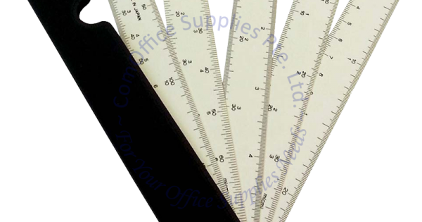 Fan Ruler UCHIDA FAN SCALE RULER